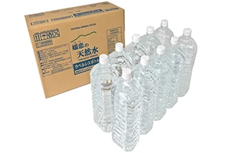 嬬恋銘水オリジナルウォーター ラベルレス 2L